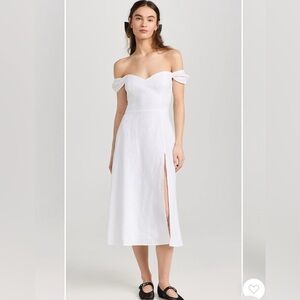 BNWT Reformation Bridgton linen dress.  Stunning!